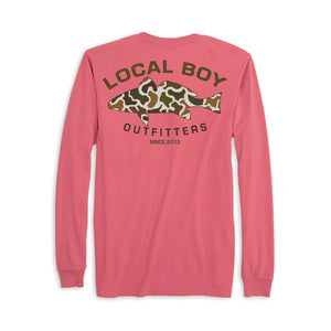 Youth Local Boy Outfitter Vintage Redfish LS Tee