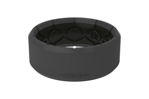 Groovelife Zeus Edge Deep Stone Silicone Ring