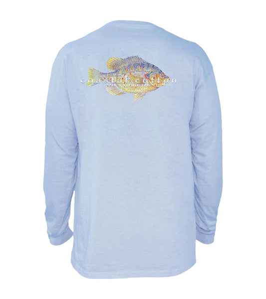 Coastal Cotton Bluegill LS Tee