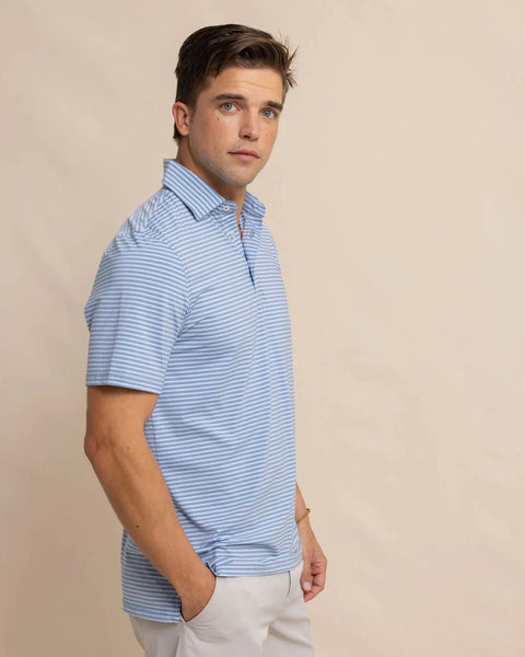 Southern Tide Brrr Beattie Stripe Performance Polo