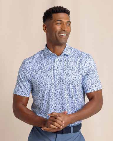 Southern Tide Driver Petal Party Performance Polo