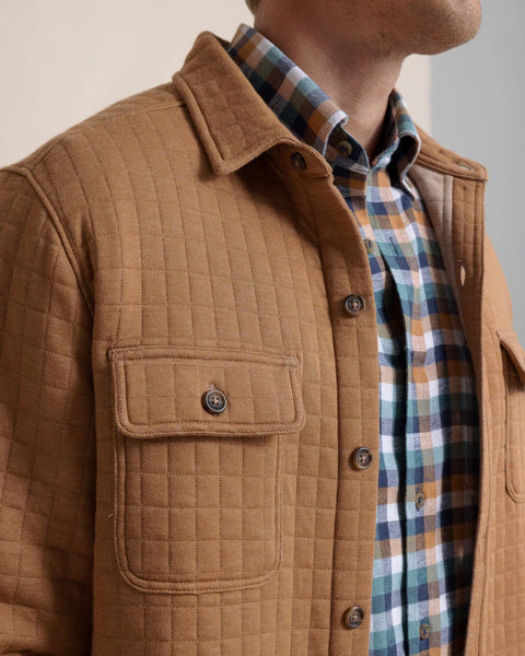 Southern Tide Fairwood Quilted Shacket