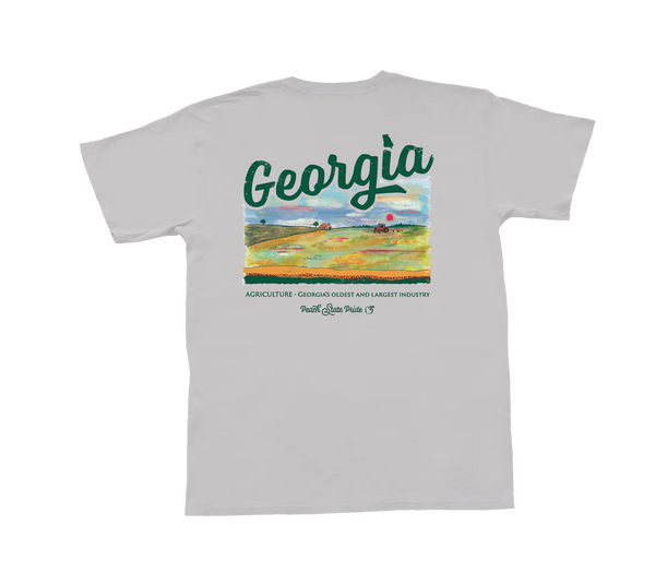 Youth Peach State Pride Georgia AG SS Tee