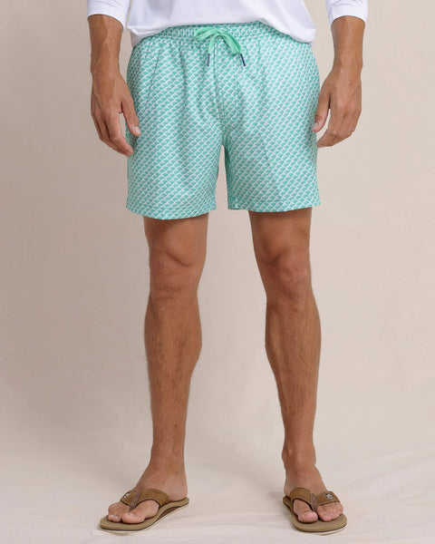 Southern Tide There Done That Swim Trunk