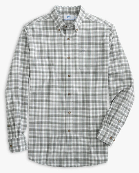 Southern Tide Chipely Plaid Flannel Sportshirt