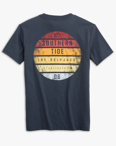 Youth Southern Tide Circle Gradient SS Tee