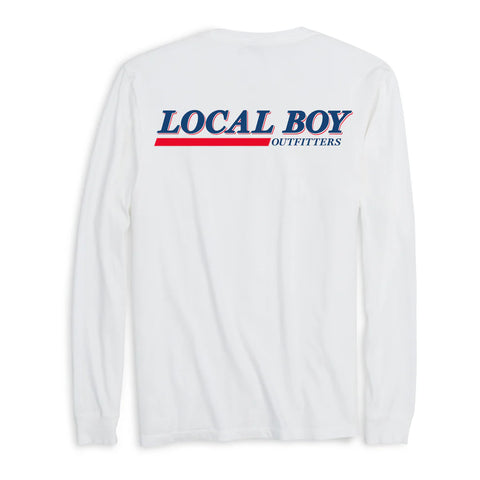 Local Boy Outfitter Retro Latte LS Tee