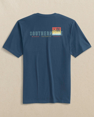 Southern Tide Sun Set SS Tee