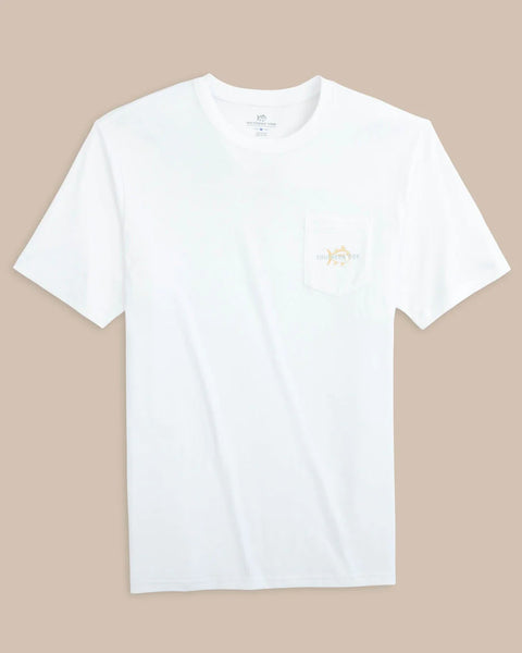 Southern Tide Sunset Split SS Tee