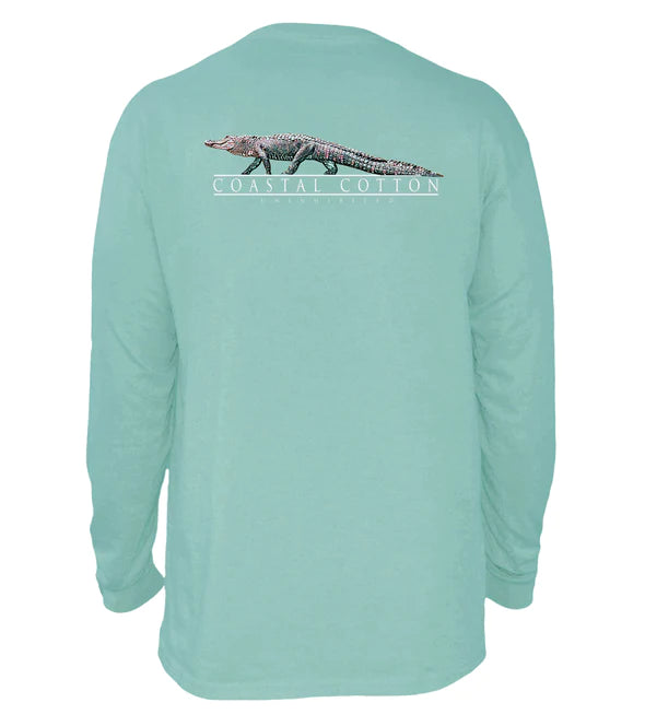 Coastal Cotton Gator LS Tee