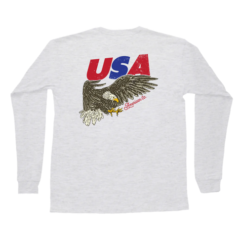 Peach State America CO USA Eagle LS Tee