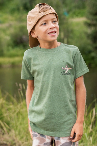Youth Burlebo Ducks Flying In SS Tee