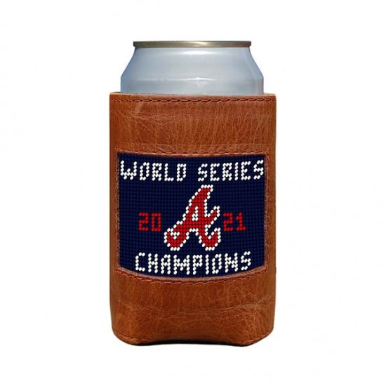 Smather's and Branson Atlanta Braves 2021 World Series Champions Can Cooler