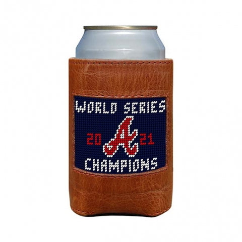 Smather's and Branson Atlanta Braves 2021 World Series Champions Can Cooler