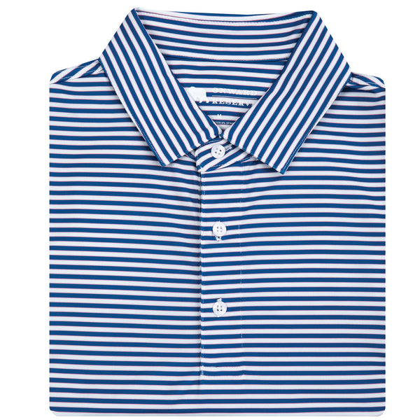 Onward Reserve Mulligan Stripe Performance Polo