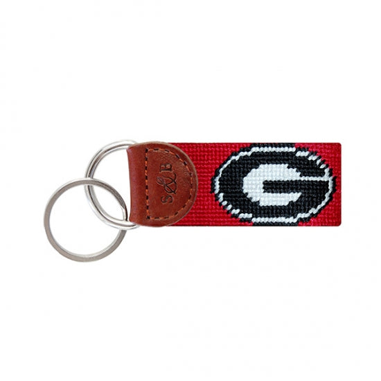 Smather's and Branson Needlepoint Key Fob