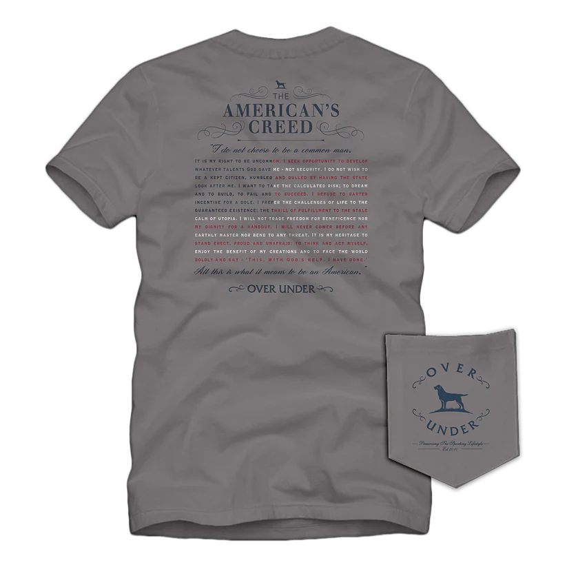 Over Under American's Creed SS Tee