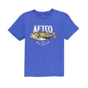 Youth Aftco Wild Catch SS Tee