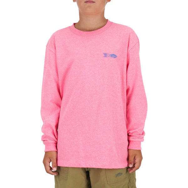Boy's Aftco Red Hot LS Tee
