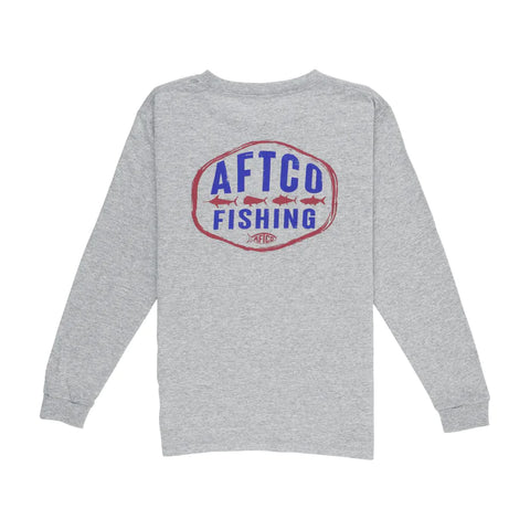 Youth Aftco Champion LS Tee