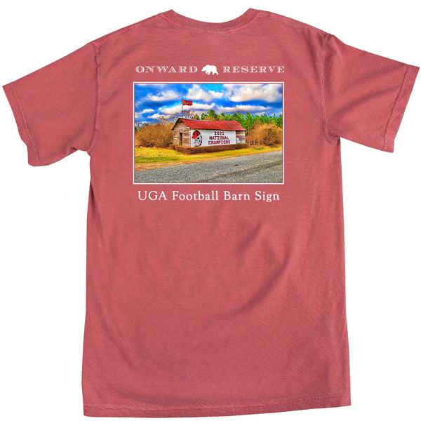 Onward Reserve 2021 Natty Champs Barn Sign SS Tee