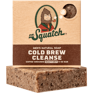 Dr. Squatch Cold Brew Cleanse 5oz Men's Natural Soap – Something Different  Shopping
