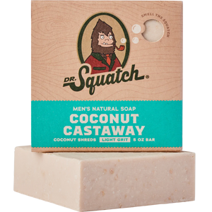 Dr. Squatch Coconut Castaway Bar Soap