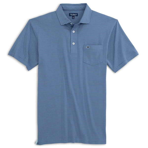 Fish Hippie F22' Shellbine Stripe Polo