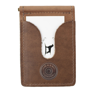 Over Under Horween Front Pocket Wallet Emboss