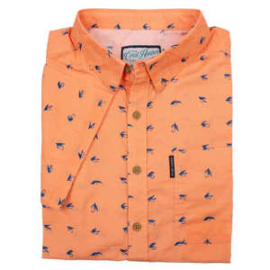 Over Under Coral Harbor Shirt Feeding Frenzy SS