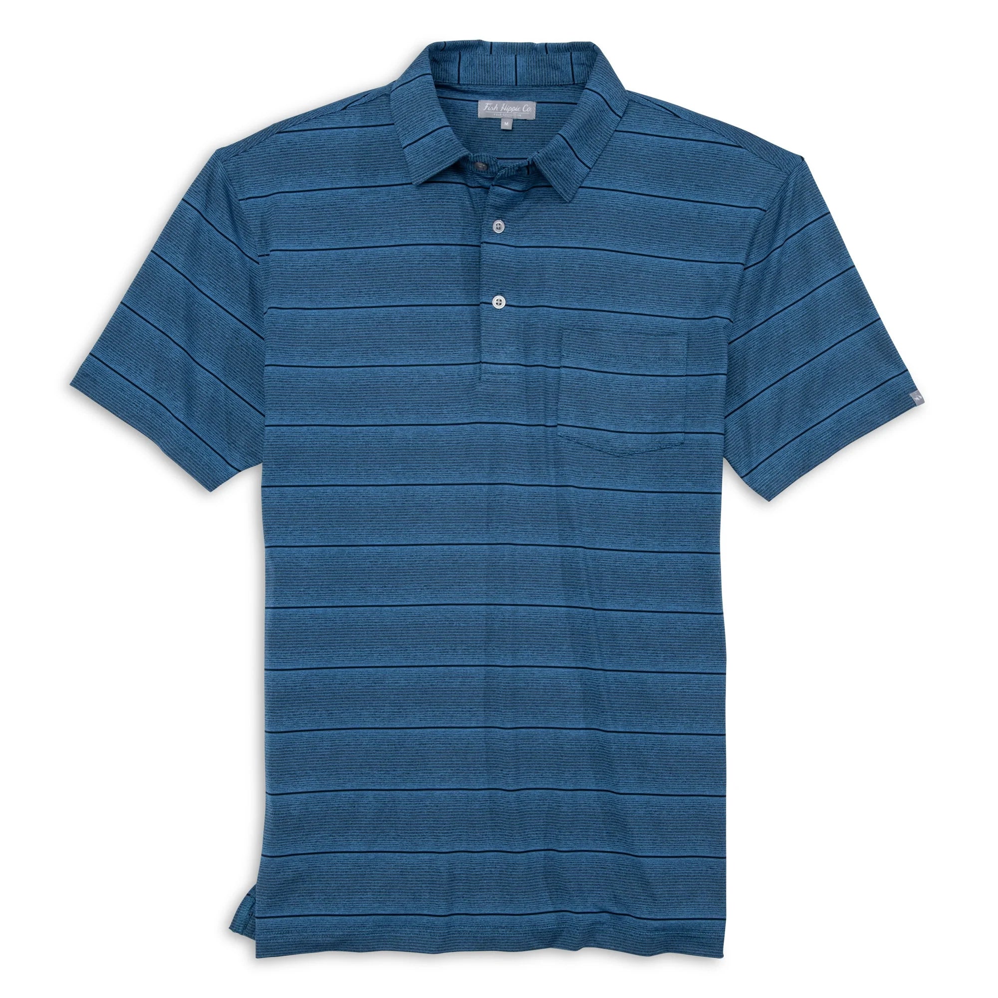 Fish Hippie Abaco Performance Polo