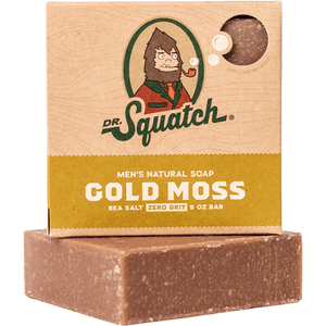 Dr. Squatch Gold Moss Bar Soap