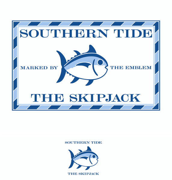 Boy's Skipjack Original Logo LS Tee