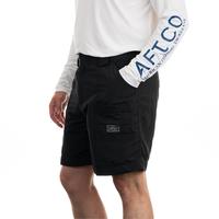 Aftco Mo1L Black Original Fishing Shorts