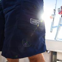 Aftco Navy M01L Original Fishing Shorts Long