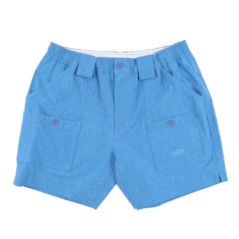 Aftco M100 Brilliant Blue Heather Shorts