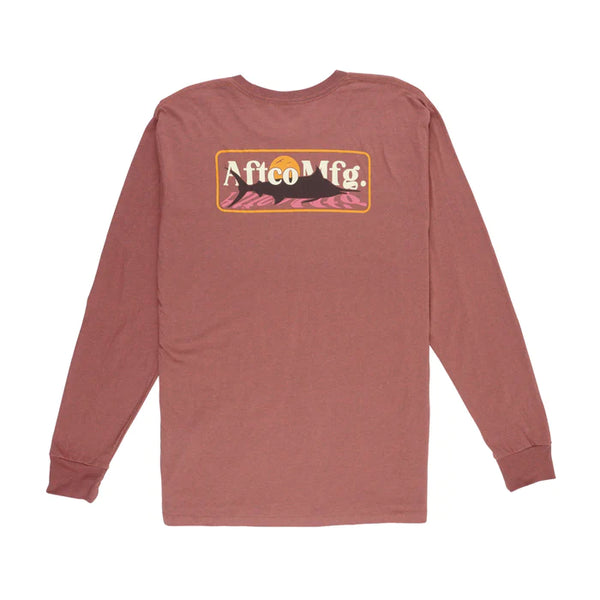 Aftco Stacked LS Tee