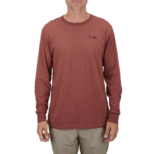 Aftco Stacked LS Tee