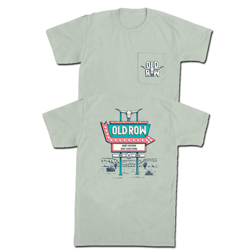 Old Row Road Sign SS Tee