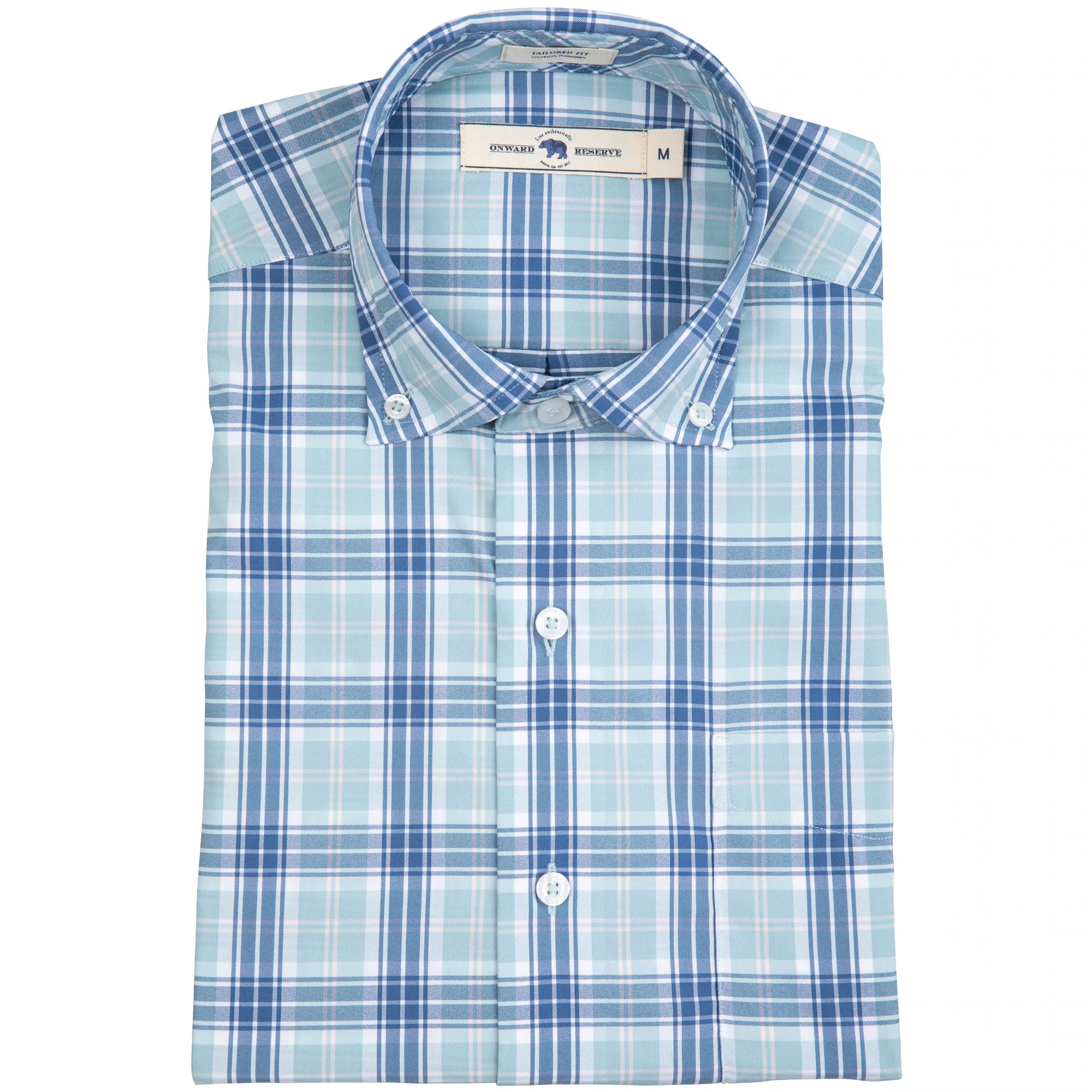 Onward Reserve Buttonwood Tailored Fit Performance Shirt
