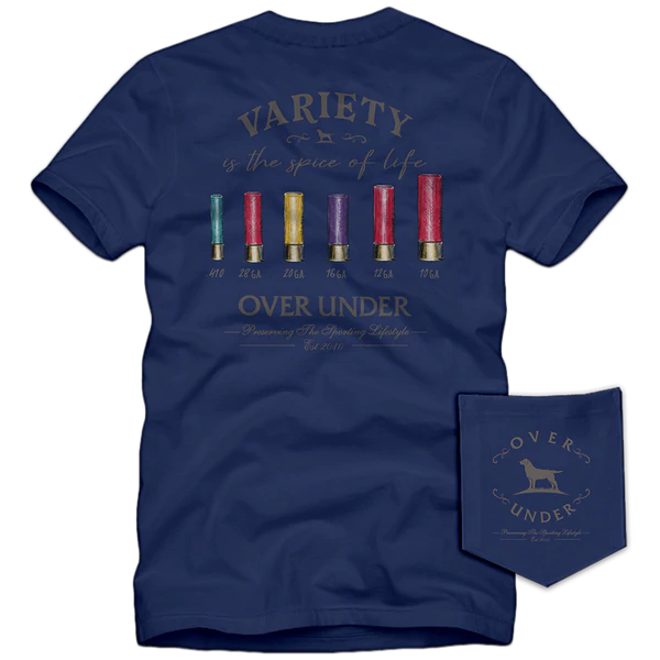 Over Under Variety Is The Spice SS Tee