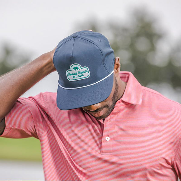 Onward Reserve Performance Birdie Stripe Polo