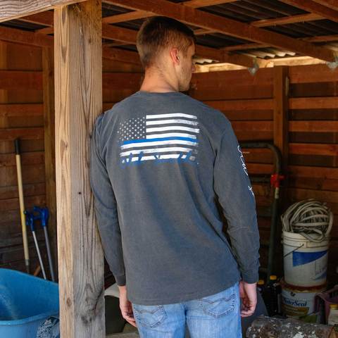Old South Blue Line LS Tee
