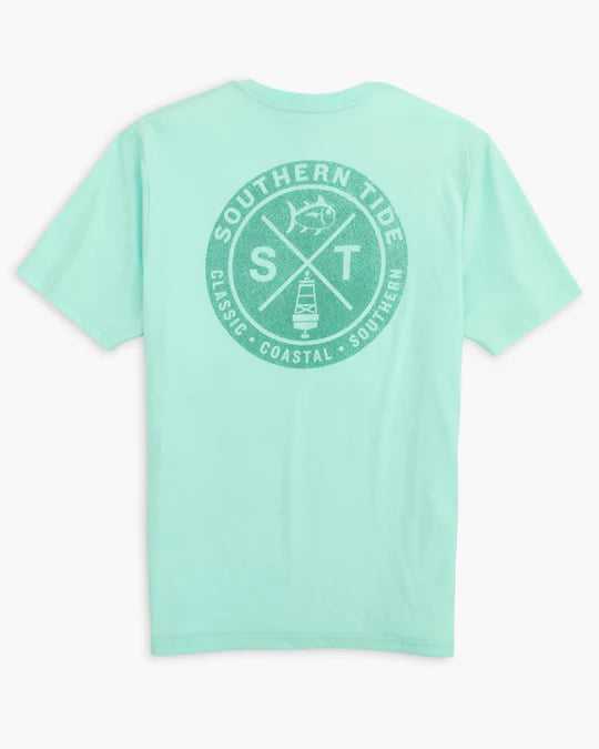 Southern Tide Crossed Buoy Medallion SS Tee