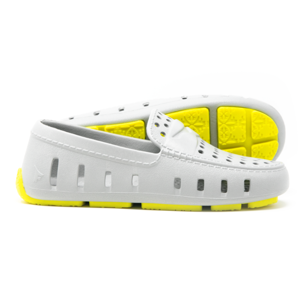 Floafers Kid's Harbor Mist Gray/Lemon Prodigy Driver