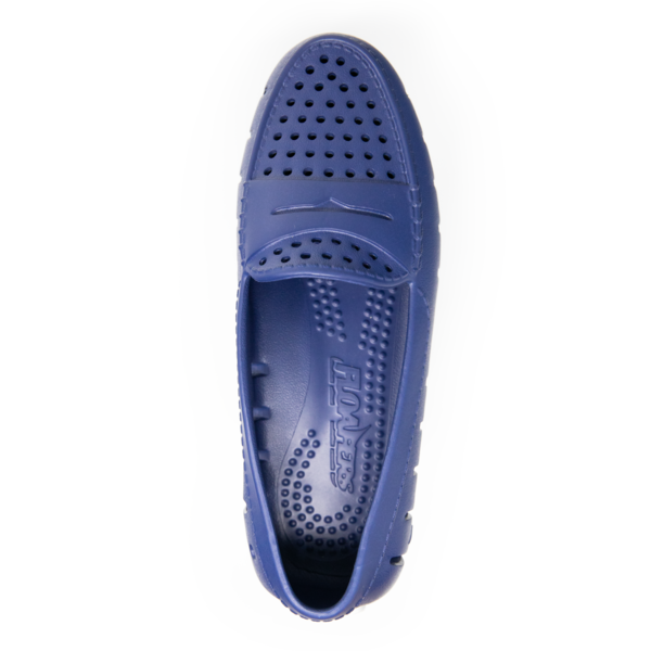 Floafers Women's Navy Peony/Bright White Posh Driver