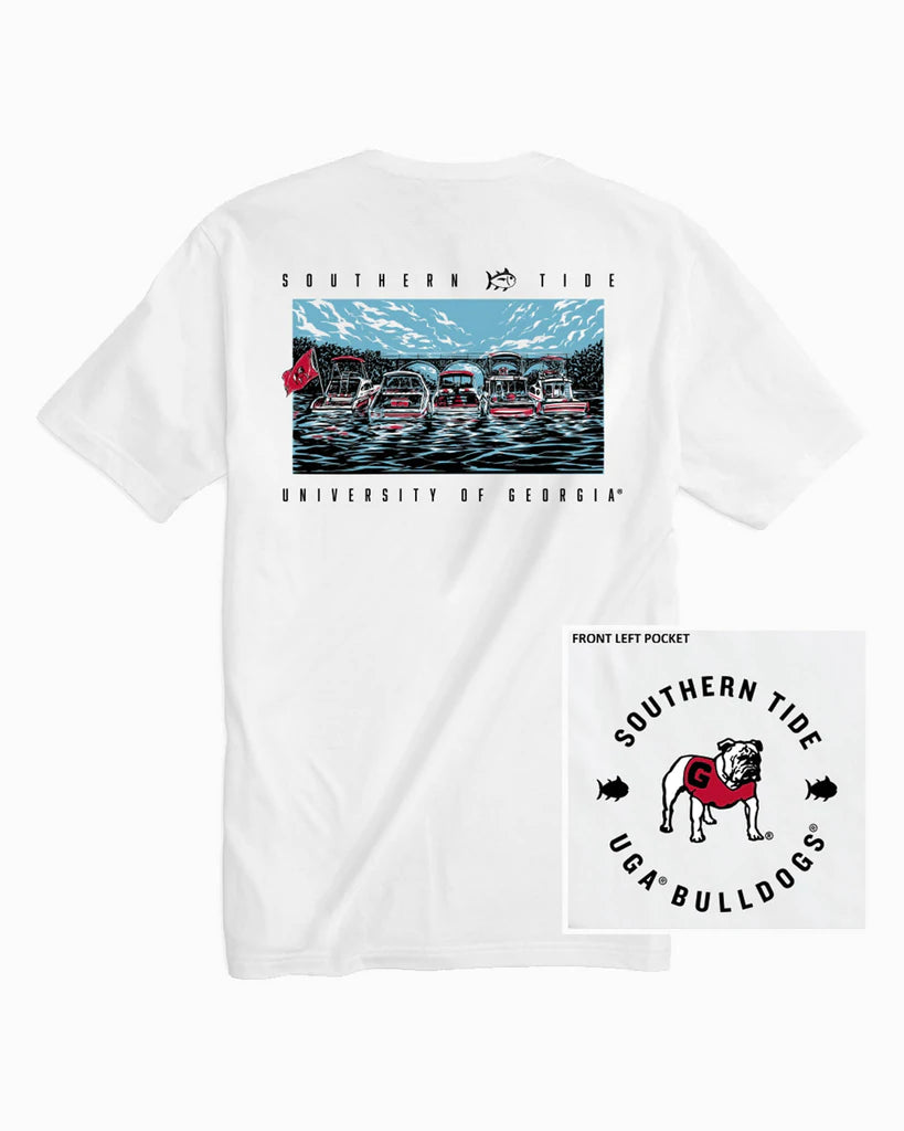 Southern Tide Tailgate Cove SS Tee
