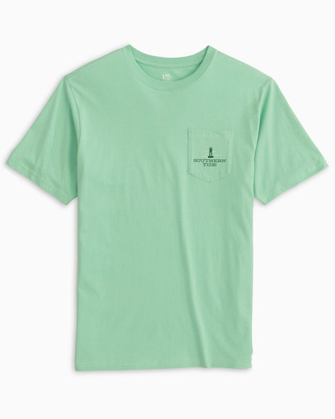 Southern Tide Green Going Gone SS Tee