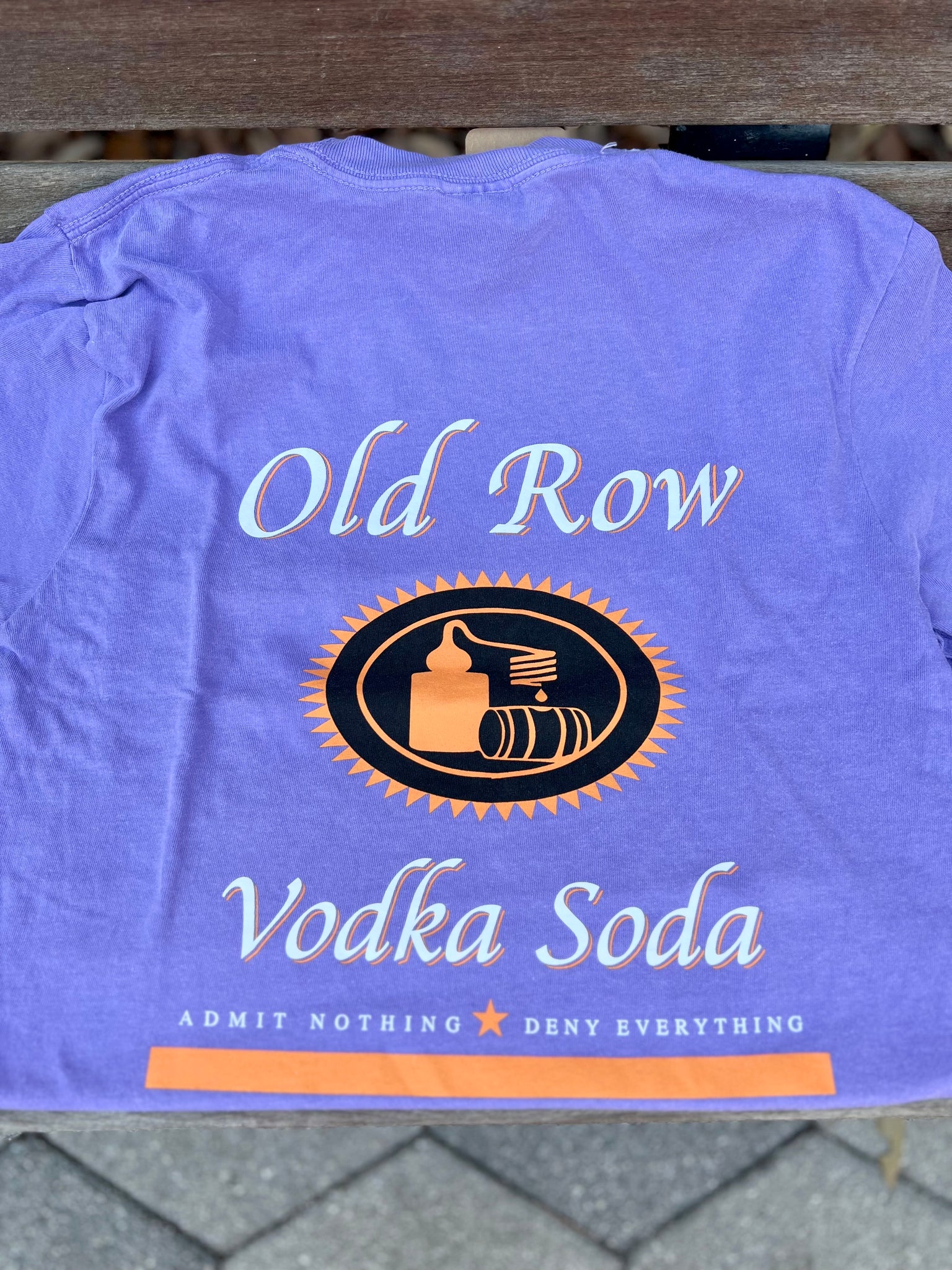 Old Row Vodka Soda 2.0 SS Tee (Purple)