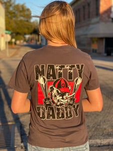 Natty Daddy Comfort Colors Pocket Tee